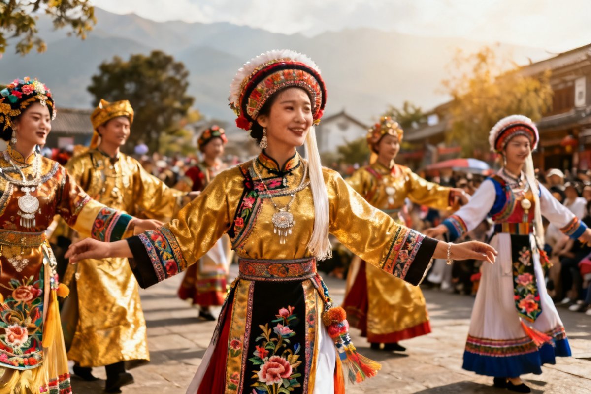 Bai festival attire and cultural dress