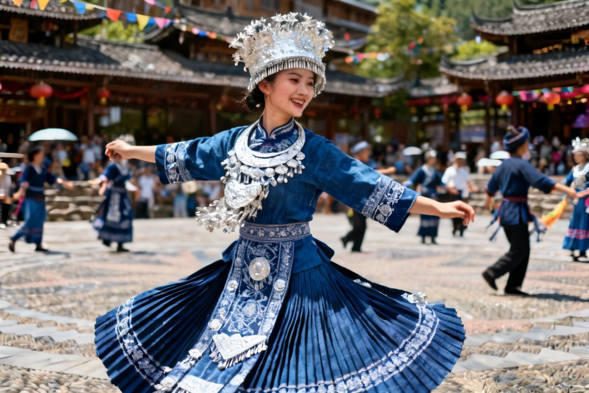 Buyei festival attire and cultural dress