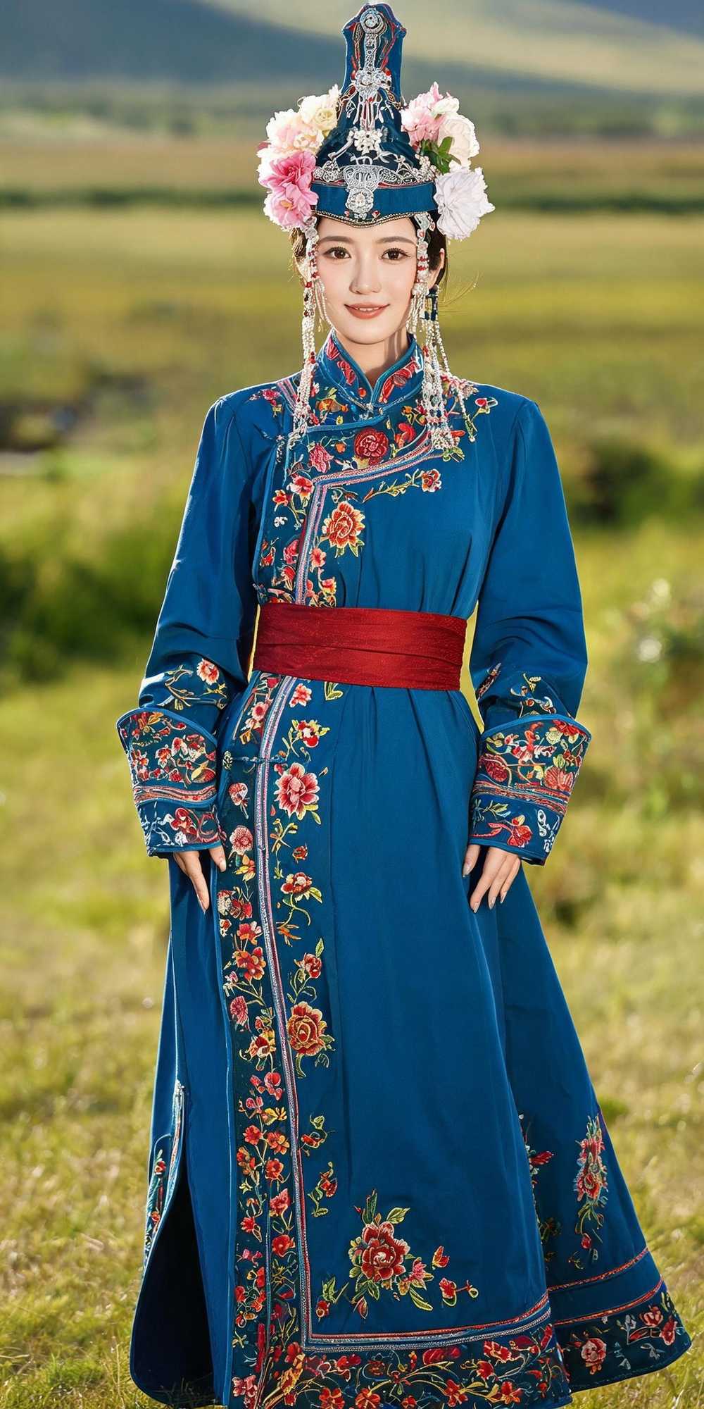 Daur traditional clothing