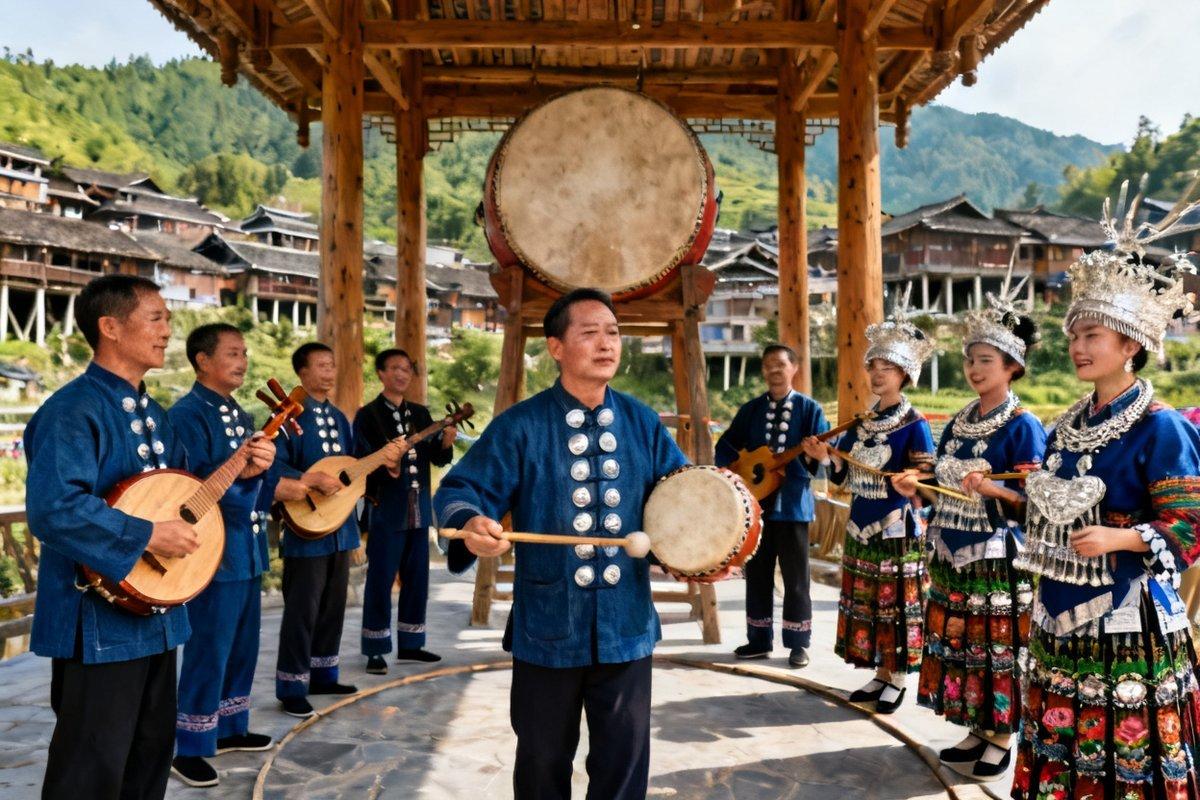 Dong festival attire and cultural dress