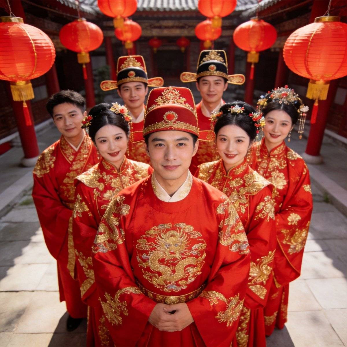 Ming Dynasty Hanfu festival and ceremonial attire