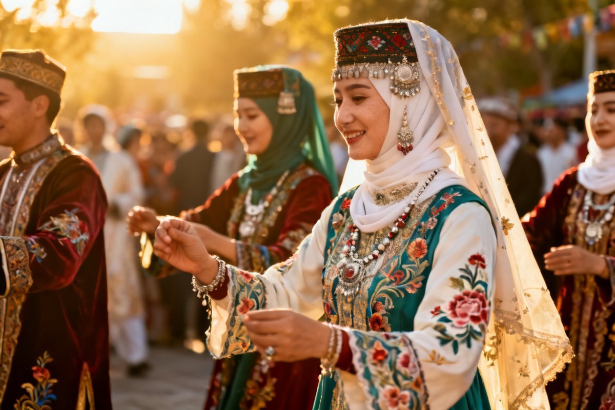 Hui festival attire and cultural dress