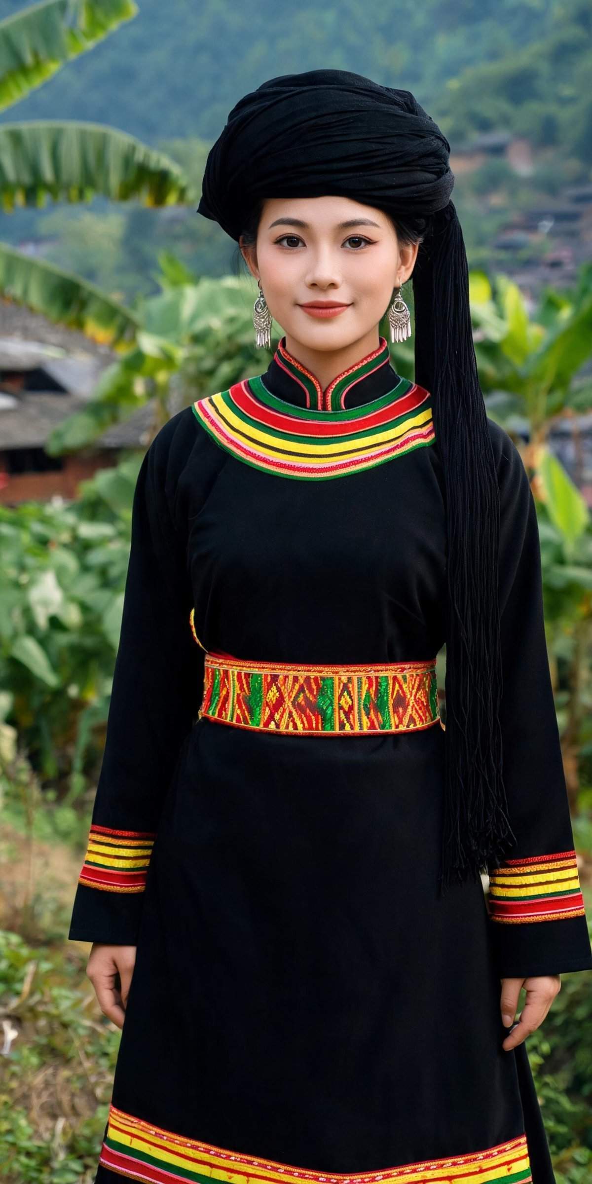 Lahu traditional clothing and textile details