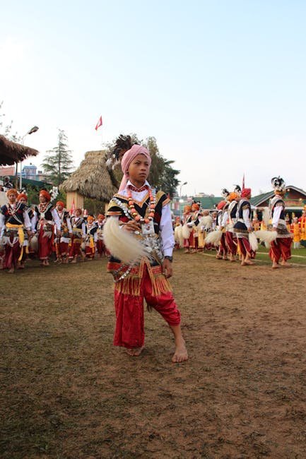 Lisu festival attire and cultural dress