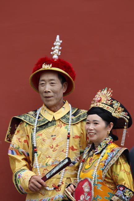 Manchu festival attire and cultural dress