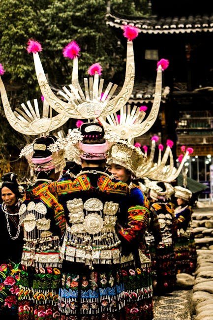 Miao (Hmong) festival attire and cultural dress