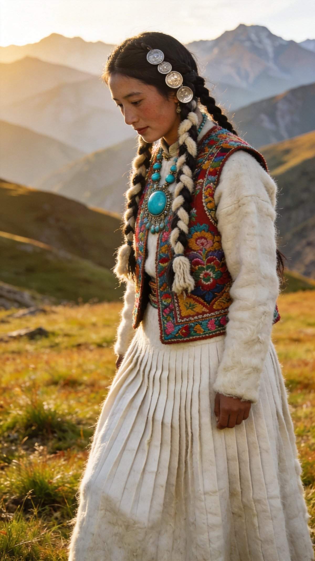 Pumi traditional clothing