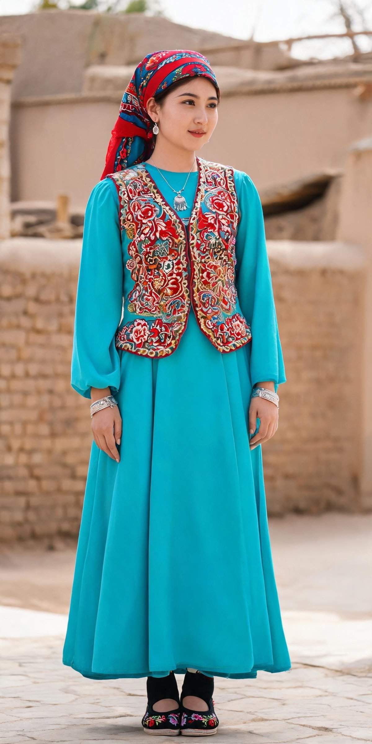 Salar traditional clothing