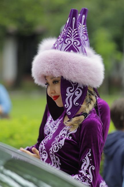 Uzbek festival attire and cultural dress