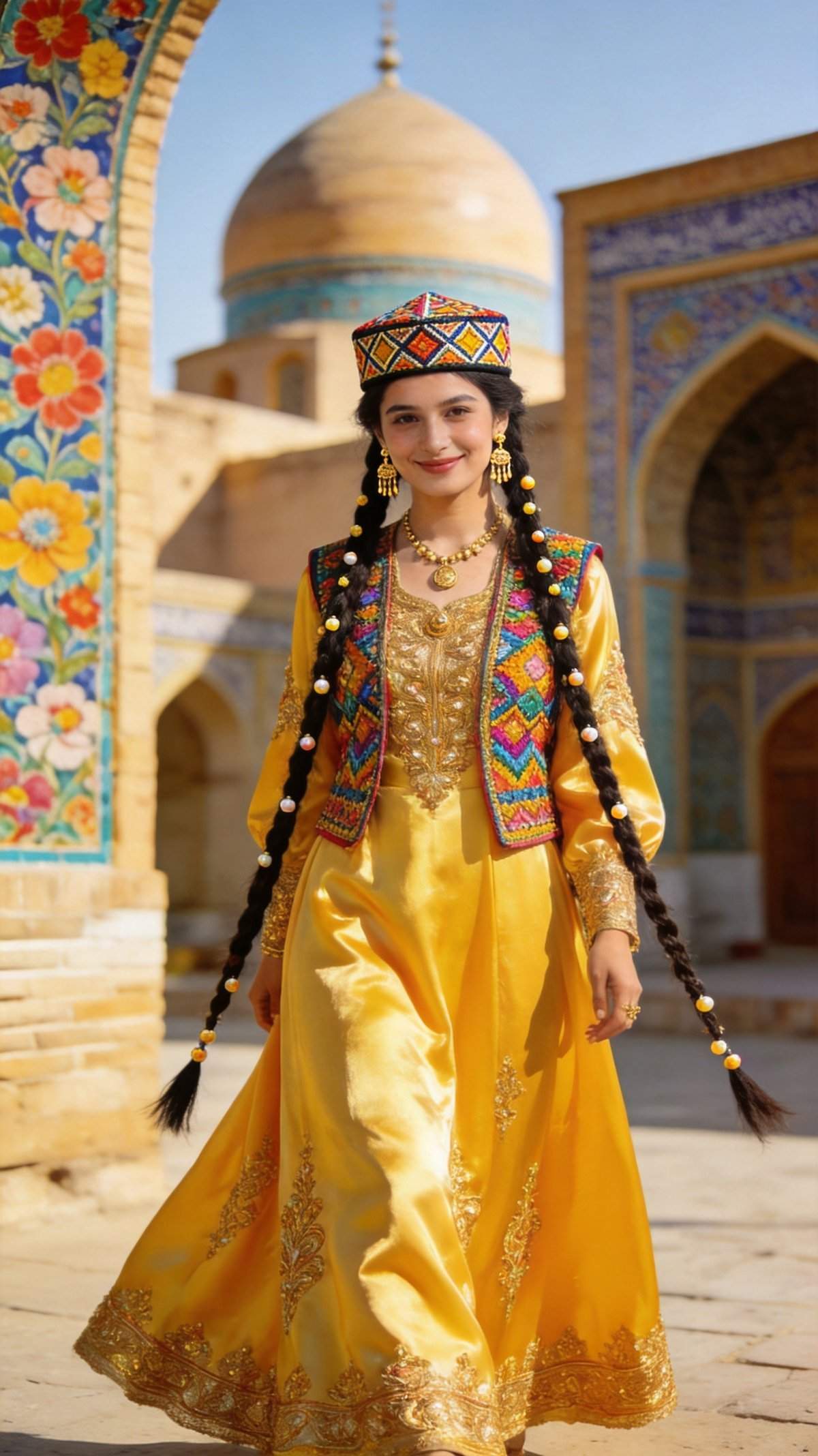 Uzbek traditional clothing